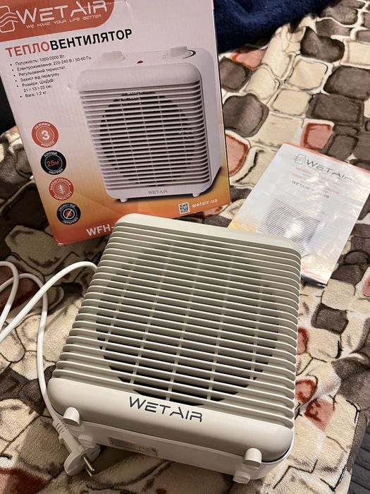 Тепловентилятор WetAir 2000Вт
