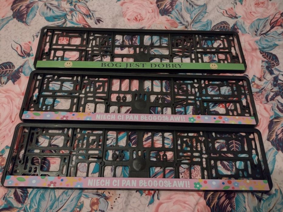 Ramka na rejestrację z cytatem