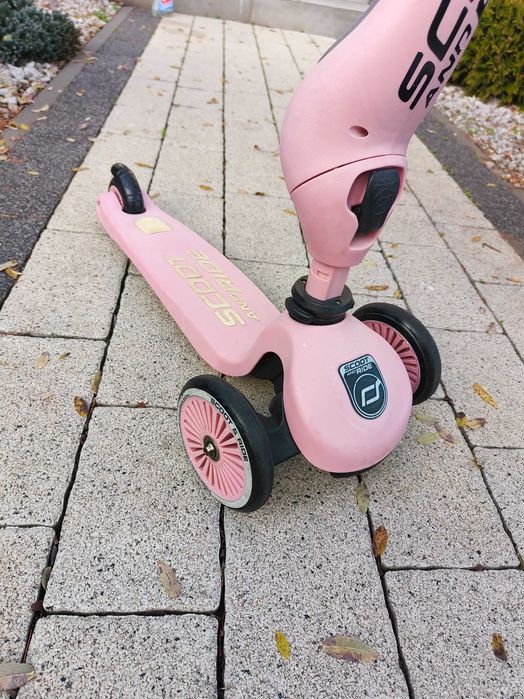Scoot and ride hulajnoga jeździk 2w1 różowa Warszawa stan bardzo dobry