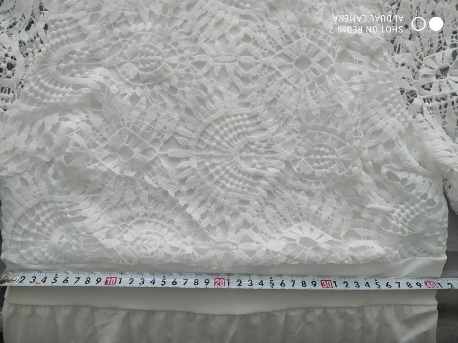 Плаття біле святкове, розм.L, нове.Львів.