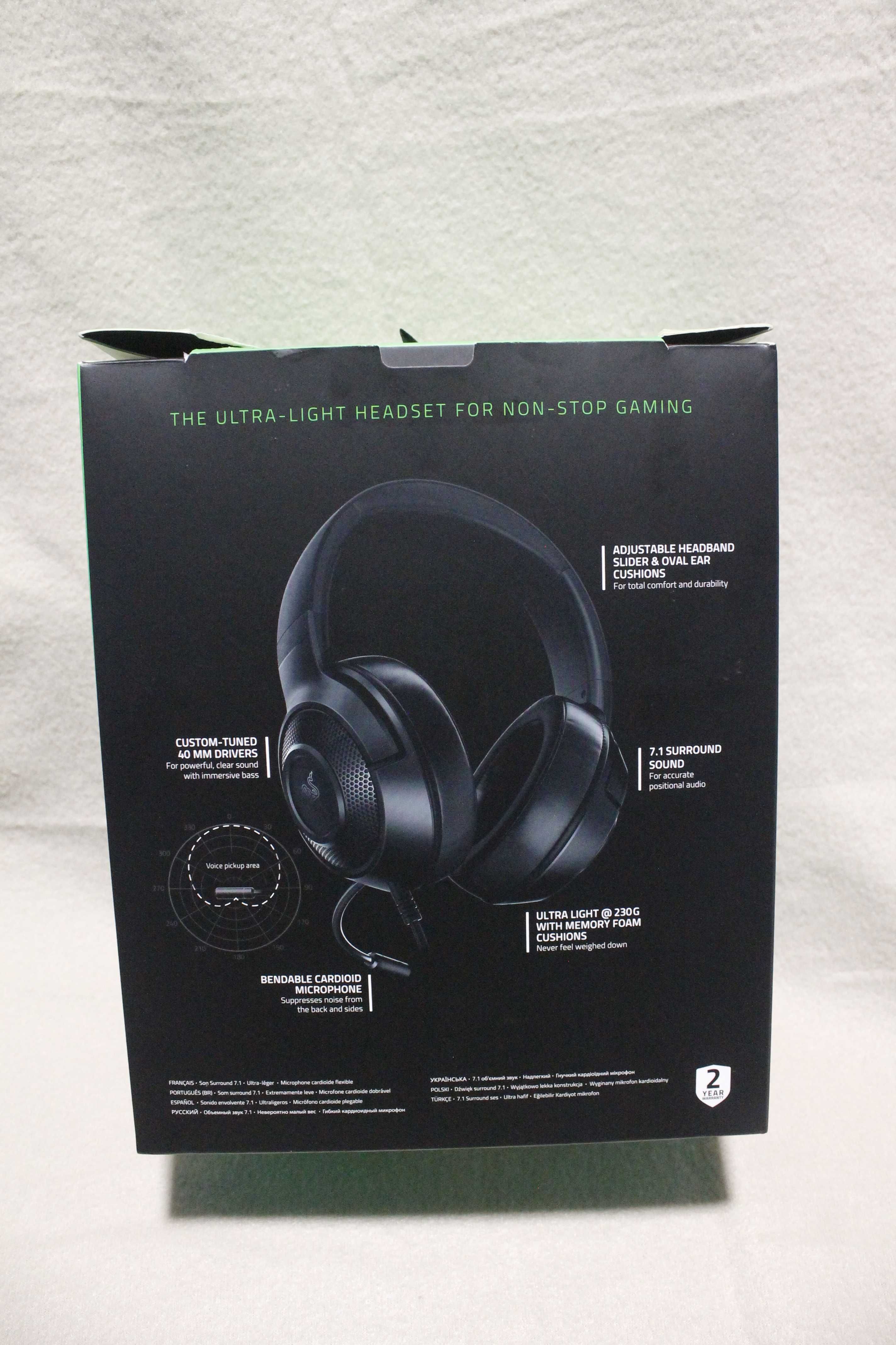 RAZER Kraken X Lite