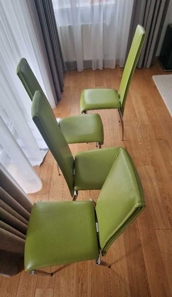 Krzesła skórzane firmy KLER