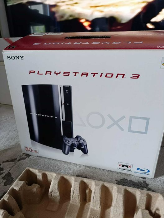 Ps3 Fat 80gb z pudełkiem