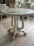 Stolik biały shabby chic 80 cm