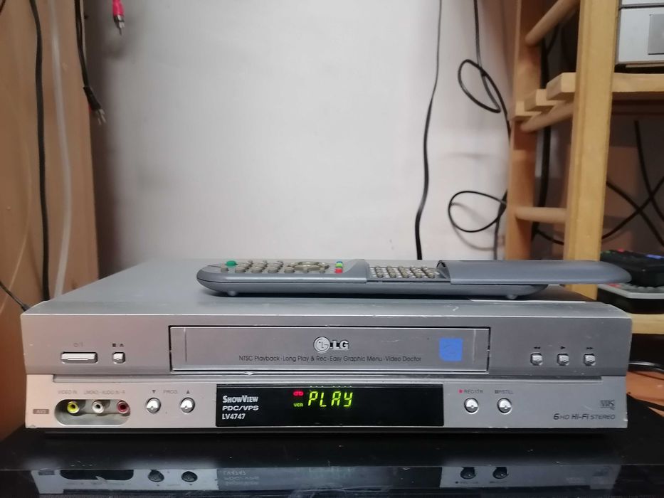 Magnetowid VHS LG LV 4747 hifi stereo pilot