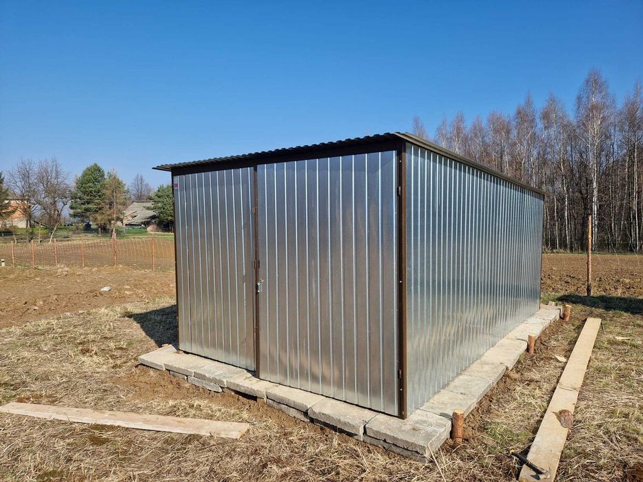 Garaż blaszany Garaże blaszane WZMOCNIONE Cały Kraj Blaszak Blaszaki