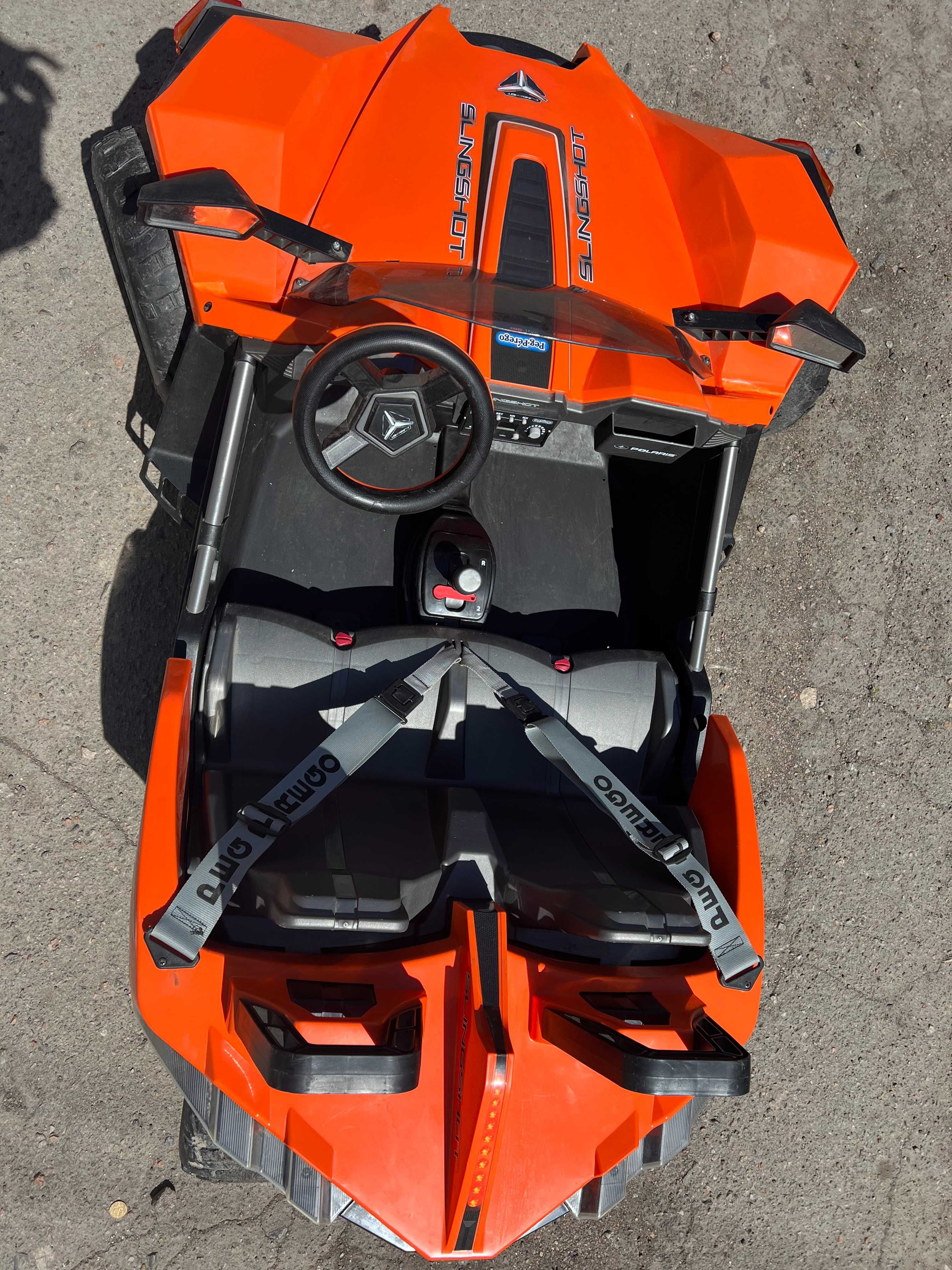 Детский электромобиль двухместный POLARIS. 12V