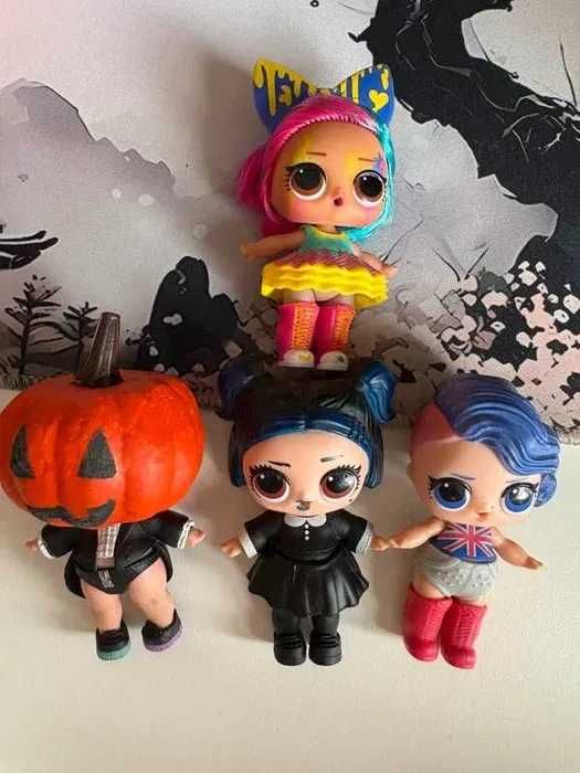 zestaw 4 laleczek lol