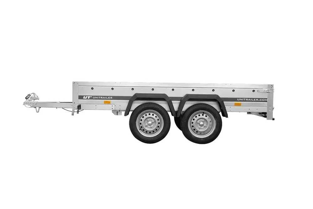 Przyczepka dwuosiowa 264x125 GARDEN 264/2 KIPP DMC 300-750 KG