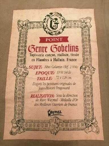Tapeçaria francesa Gobelins