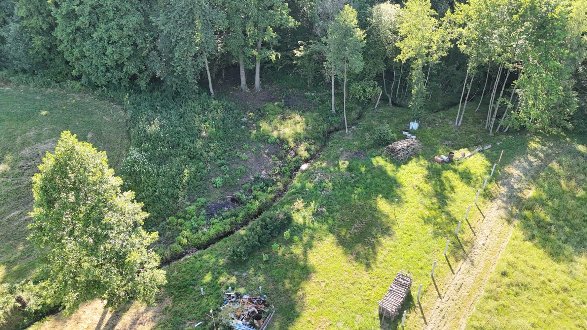 Działka zagrodowa z prawem do zabudowy