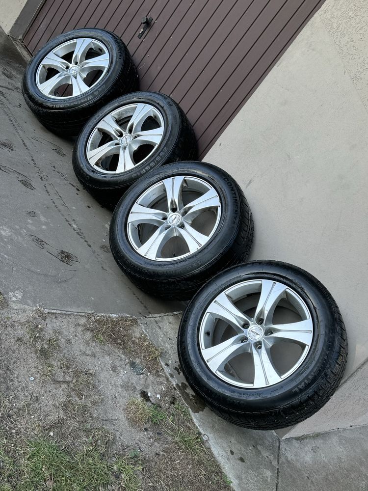 Koła bmw x5 autec 255/55-18 zimowe et45