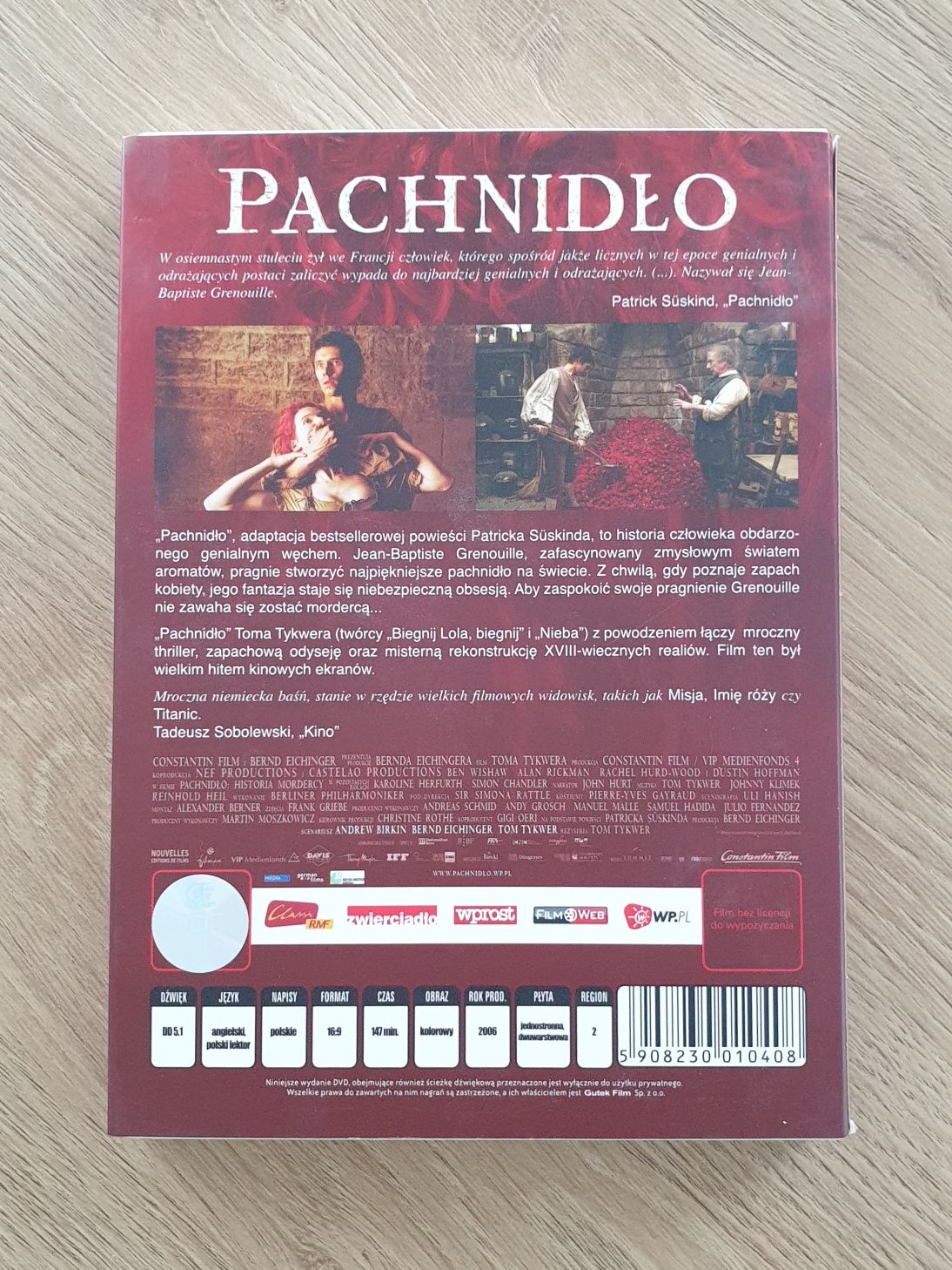 Pachnidło (Historia mordercy) - DVD Lektor PL