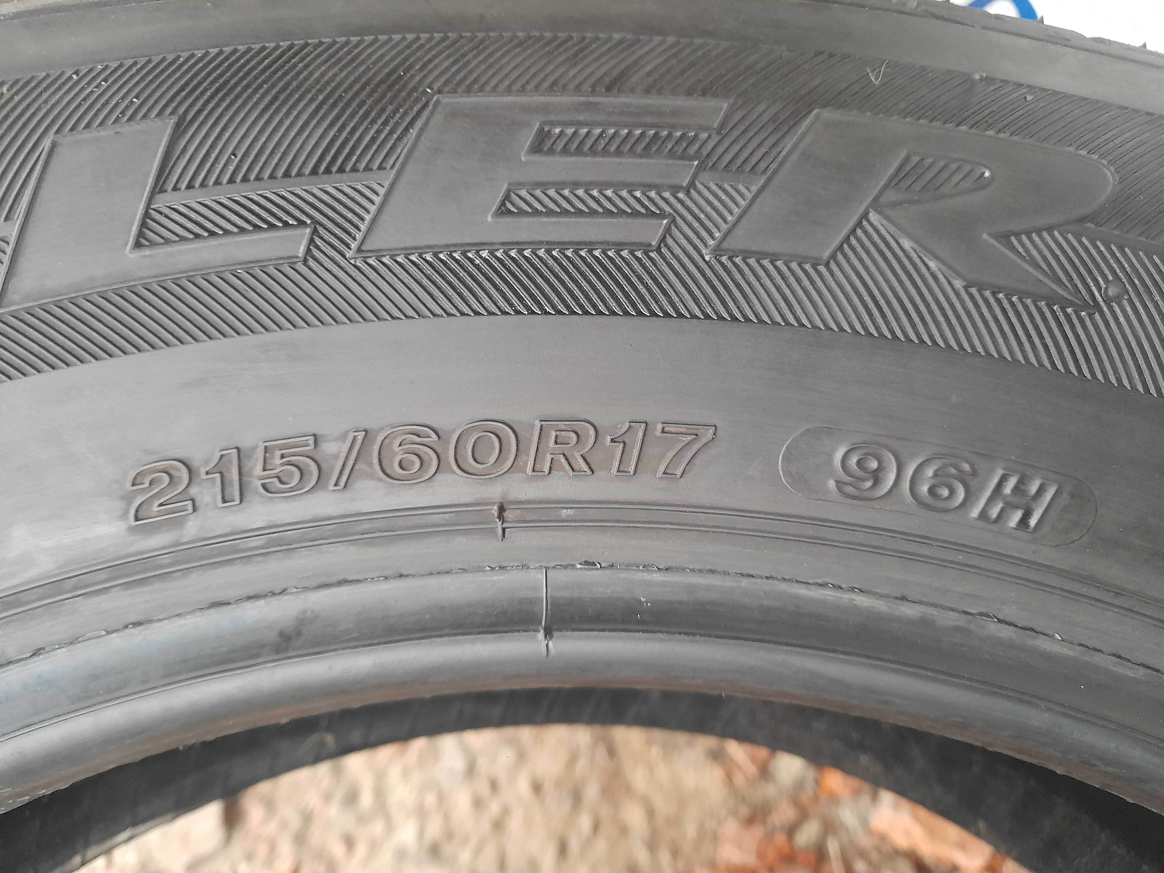 Літні шини 215/60 R17 Bridgestone dueler h/p sport в наявності 4 шини