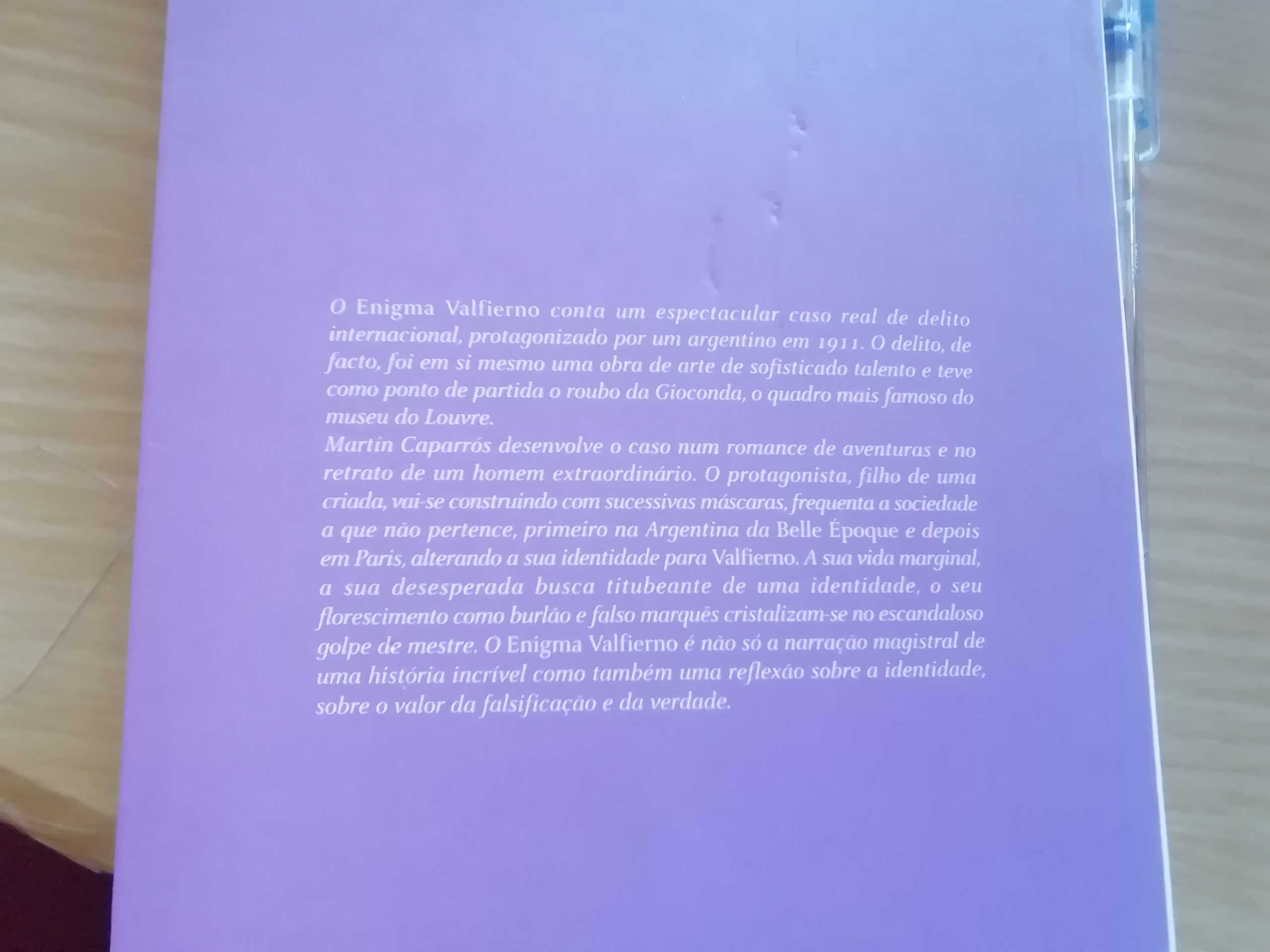 O Enigma Valfierno, Martin Caparrós