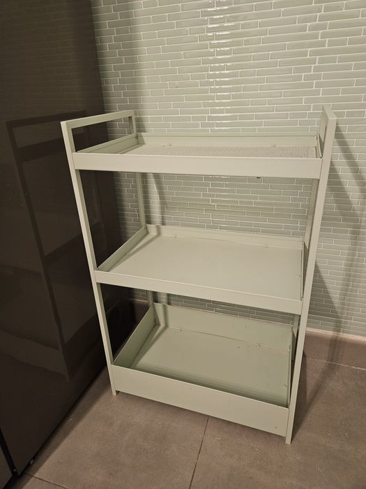 Ilha de arrumação cozinha 3 prateleiras