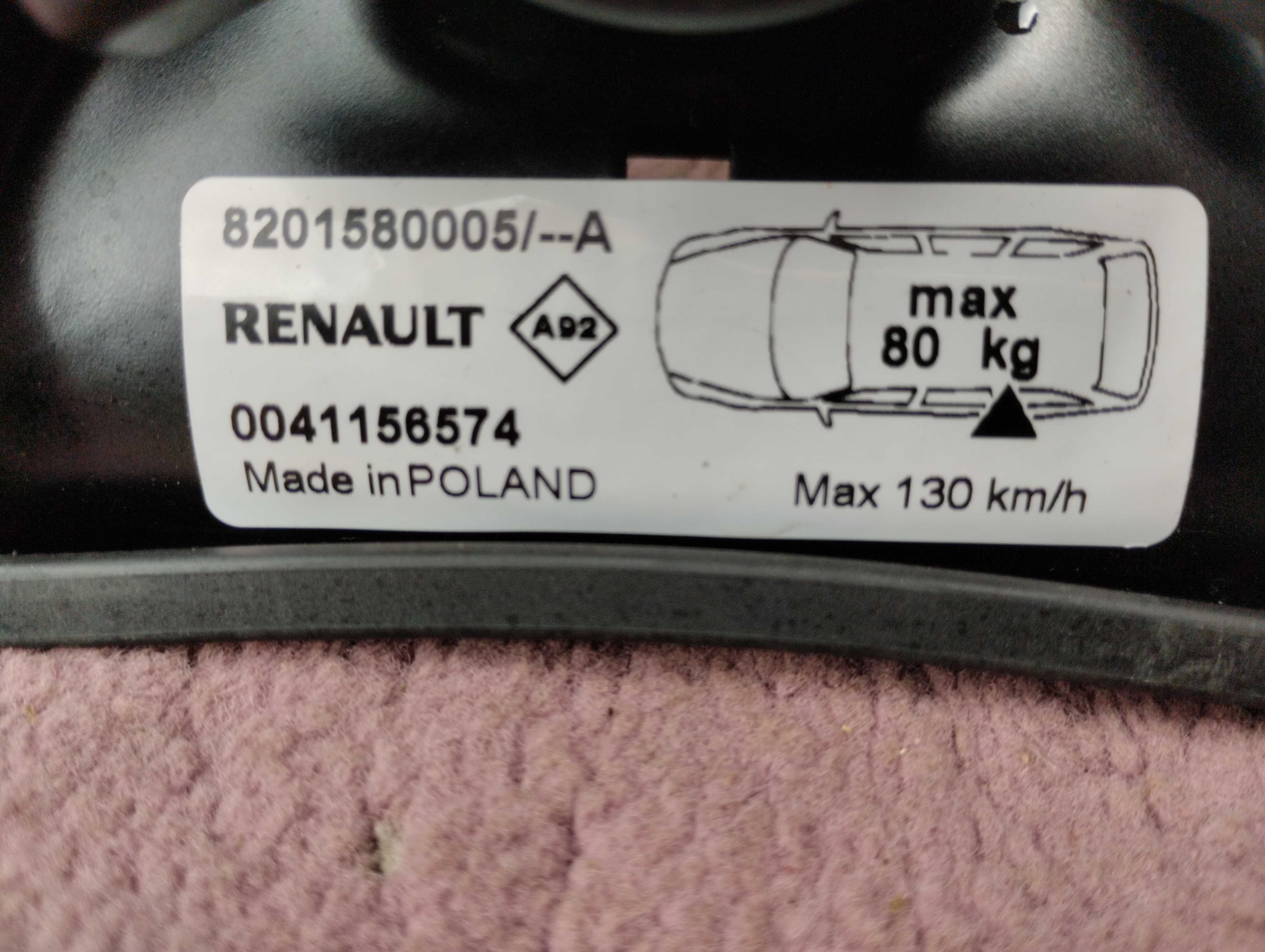Renault Megane IV 4 Kombi 2016-24 bagażnik dachowy na relingi oryginał