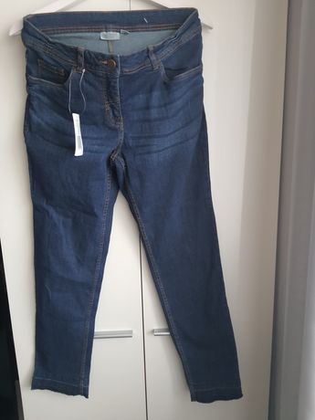 Wyprzedaz Spodnie damskie jeans Blue Motion  Nowe r.40
