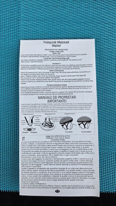 Wyprzedaż! Nowy regulowany kask rowerowy MTB r. M-L