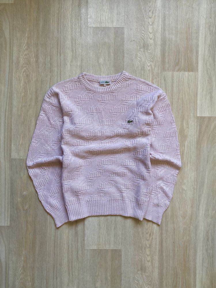 Lacoste knitt sweater pink