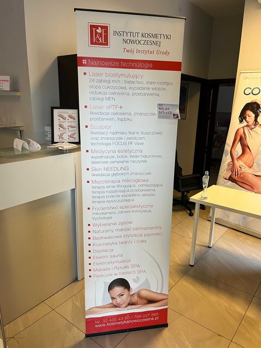 ROLL-UP stojący 200x60