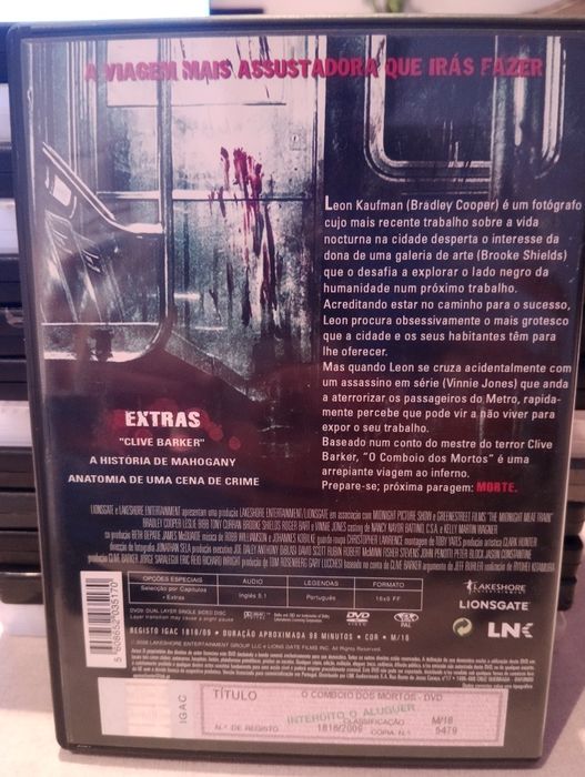 DVD o comboio dos mortos