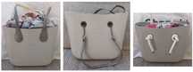 Obag O bag Mini Body Grigio Chiaro Duży Zestaw