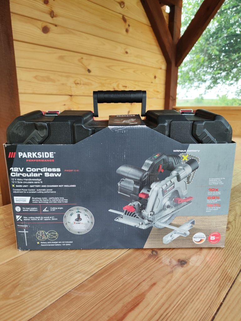 Акумуляторна дискова пила Parkside Performance PHKSAP 12 A1