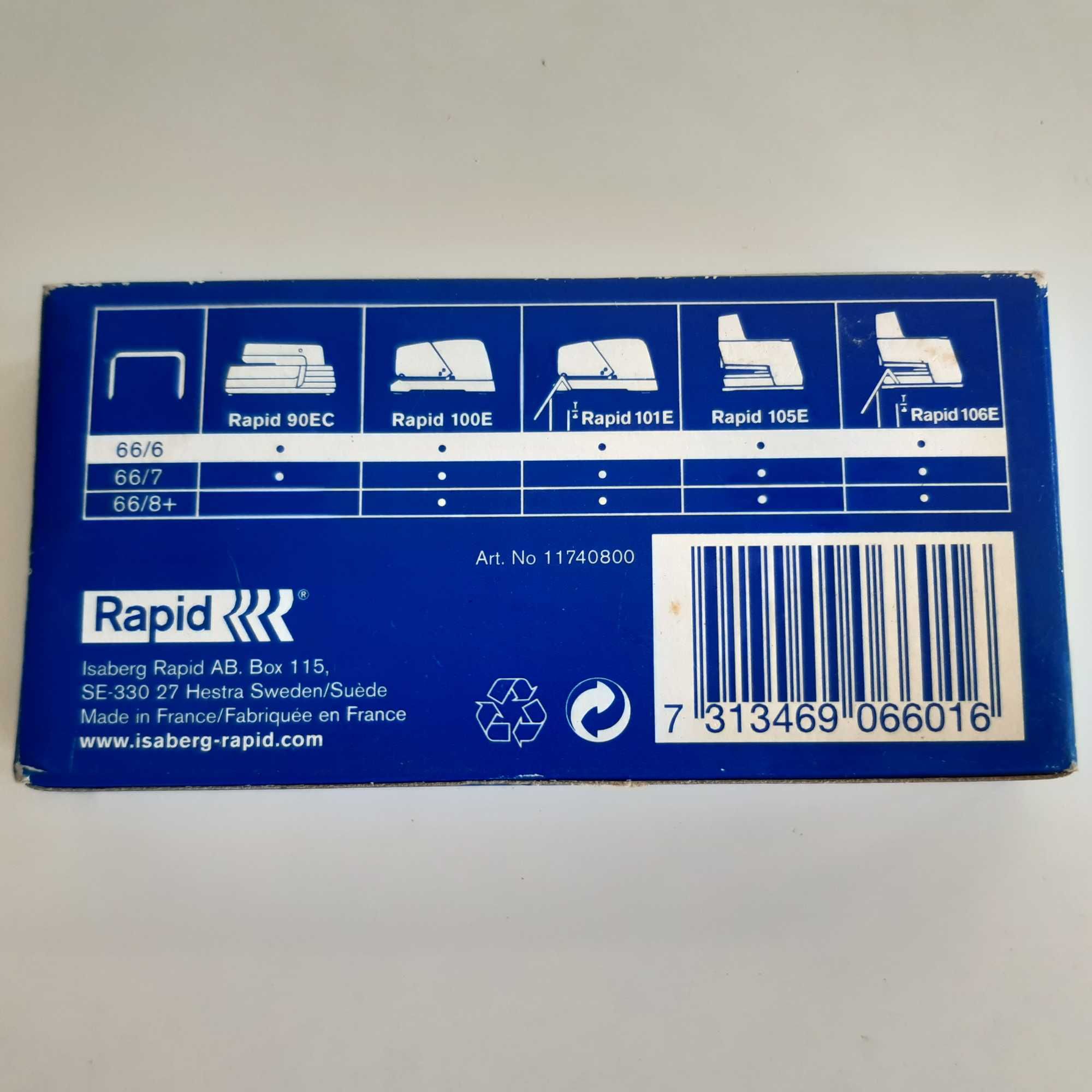 Caixa Nova 5000 Agrafos Rapid Electric 6mm - 66/6