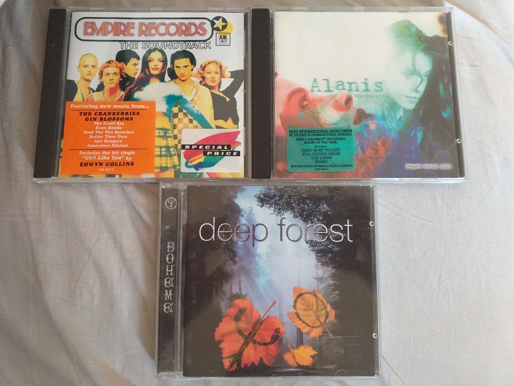 Cds originais madonna alanis belinda carlisle bandas sonoras