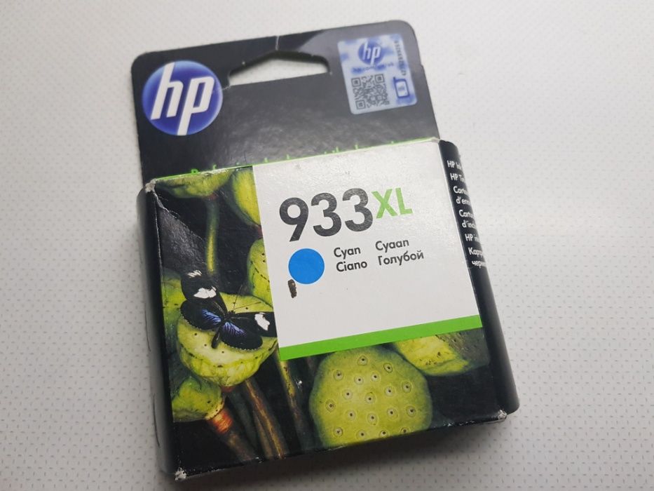 Новый картридж HP 933 XL Cyan (CN054AE)