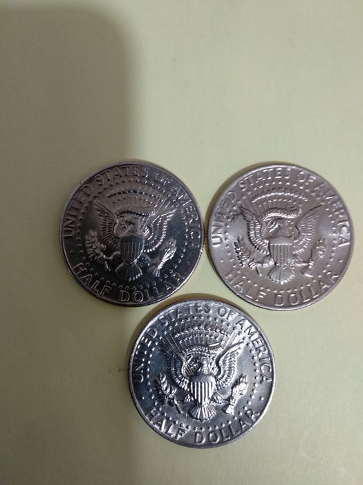 Moedas de meio Dólar 1973 dos EUA
