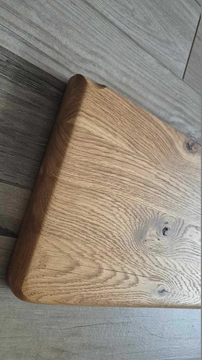 parapet dębowy loft  rustikal 178 cm