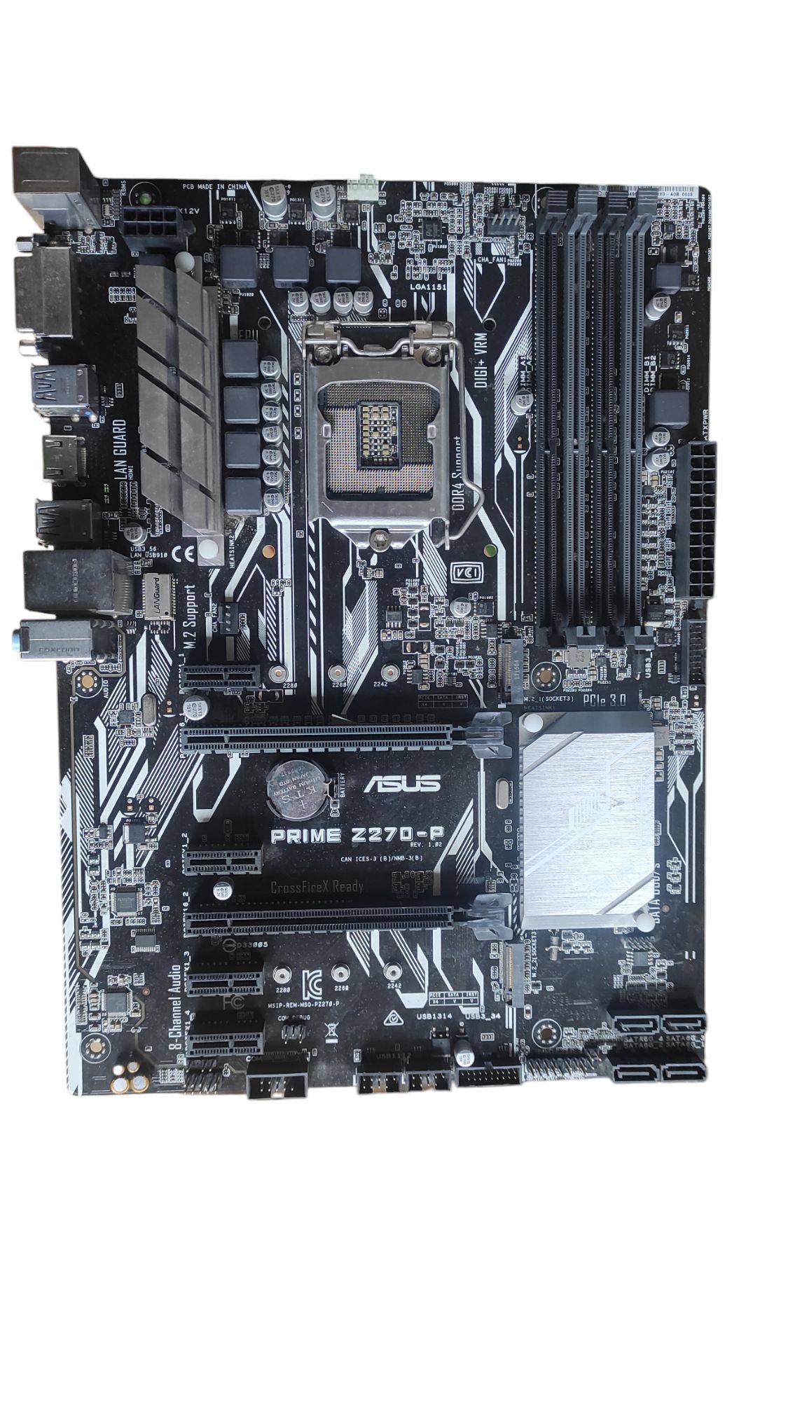 Материнська плата Asus Prime Z270-P + процесор Celeron G3900