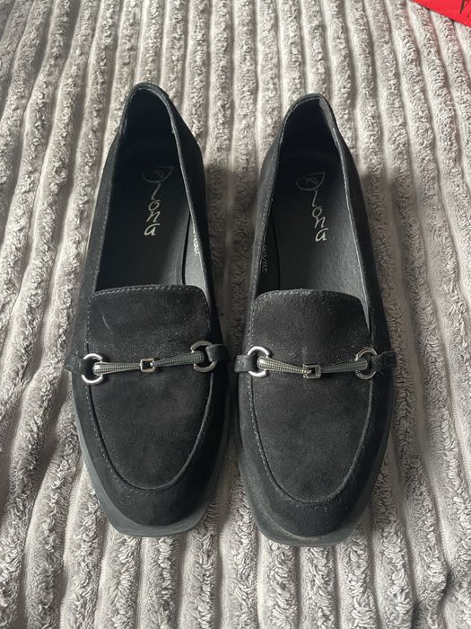 Лофери замшеві 37 р.