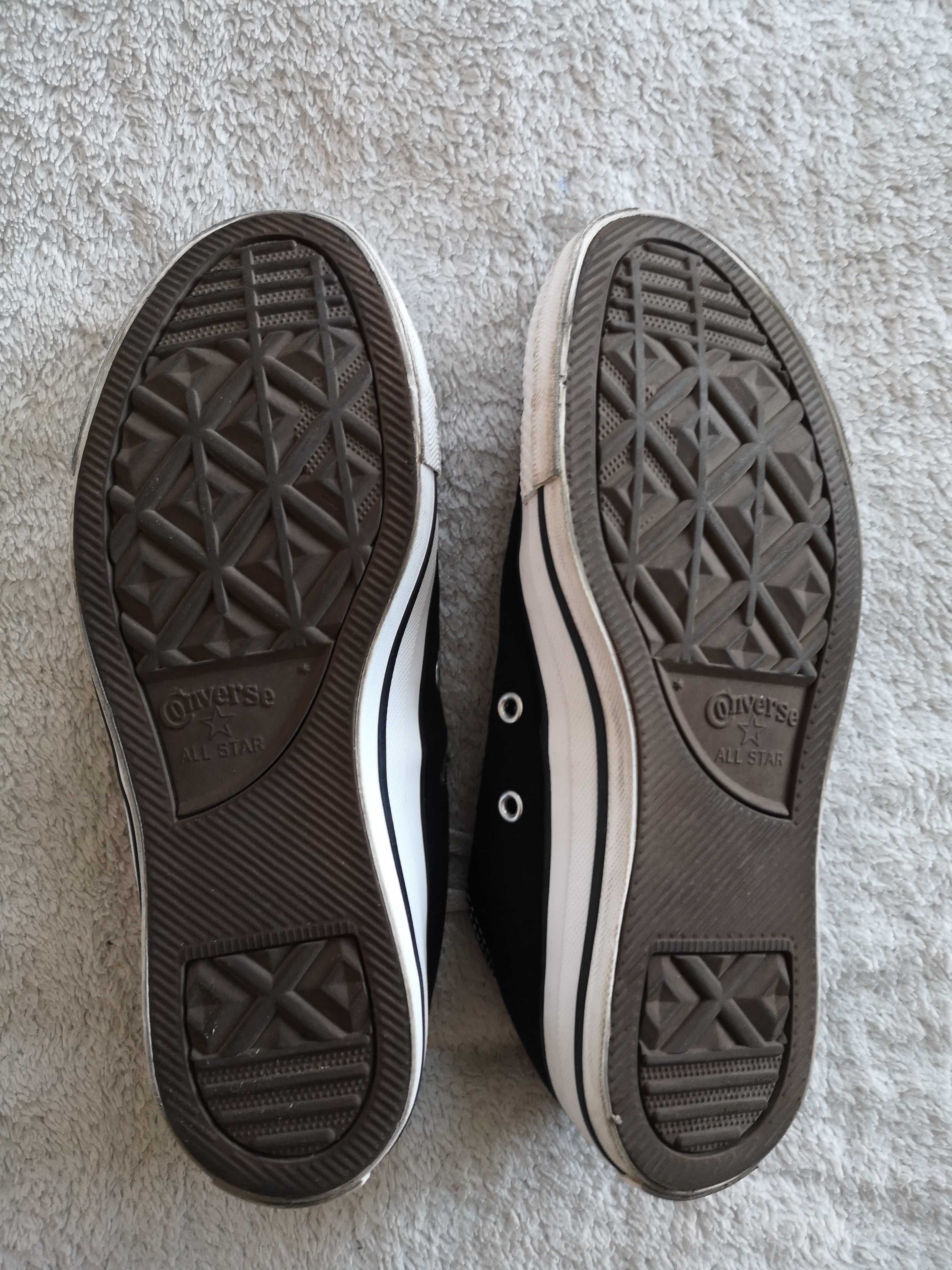 Czarne buty sportowe trampki tenisówki Converse M9166C 39 jak nowe