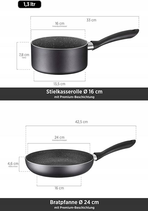 8434 MASER 931727 Izar zestaw garnków 6cz