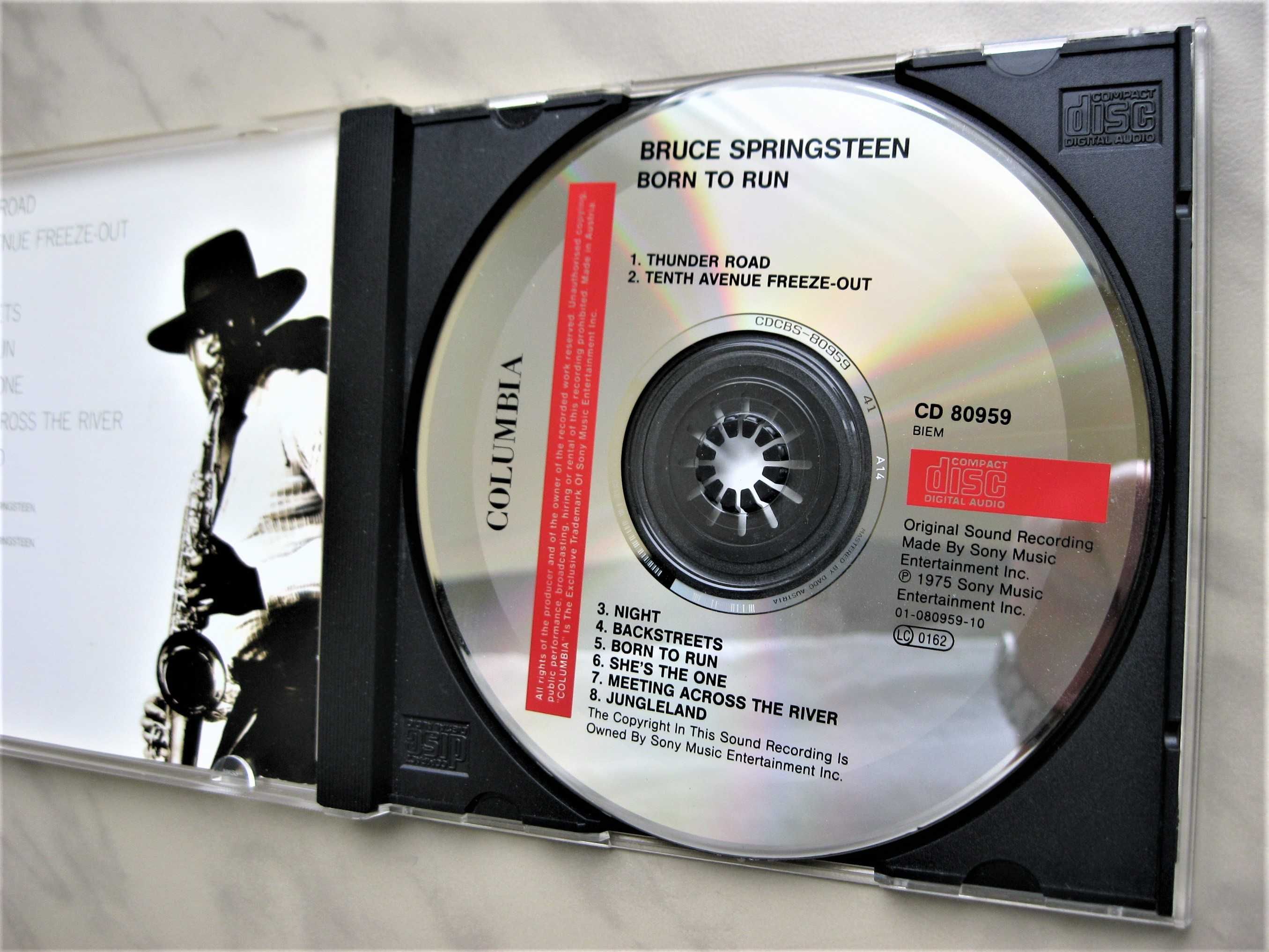 BRUCE SPRINGSTEEN - Born To Run (oryginalna płyta CD stan super)