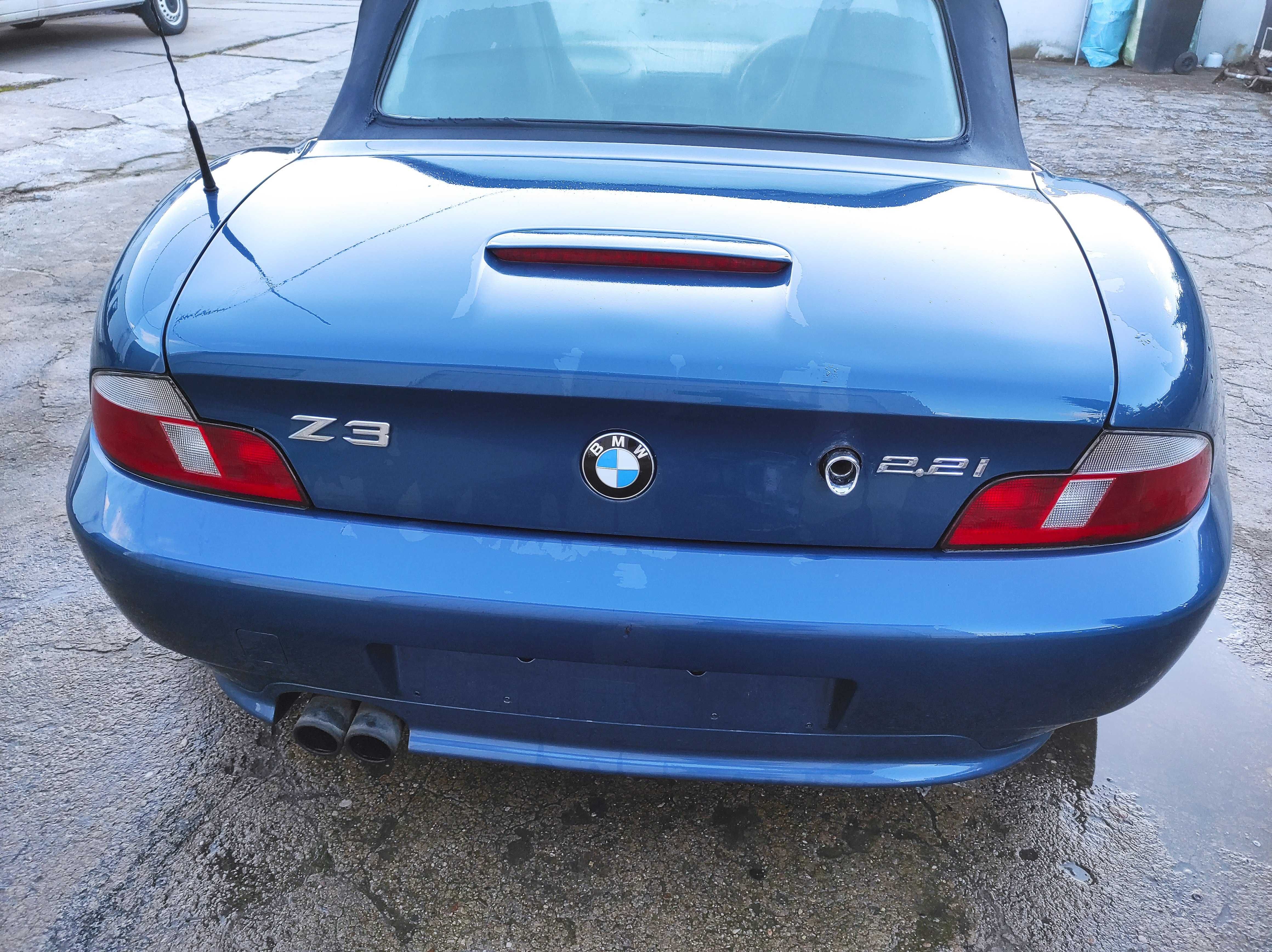 BMW Z3 topasblau stan idealny oryginalny lakier wszystkie części top