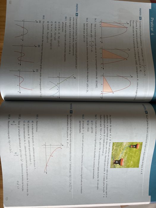 Livros do 10° ano de Matemática em excelente estado de conservação
