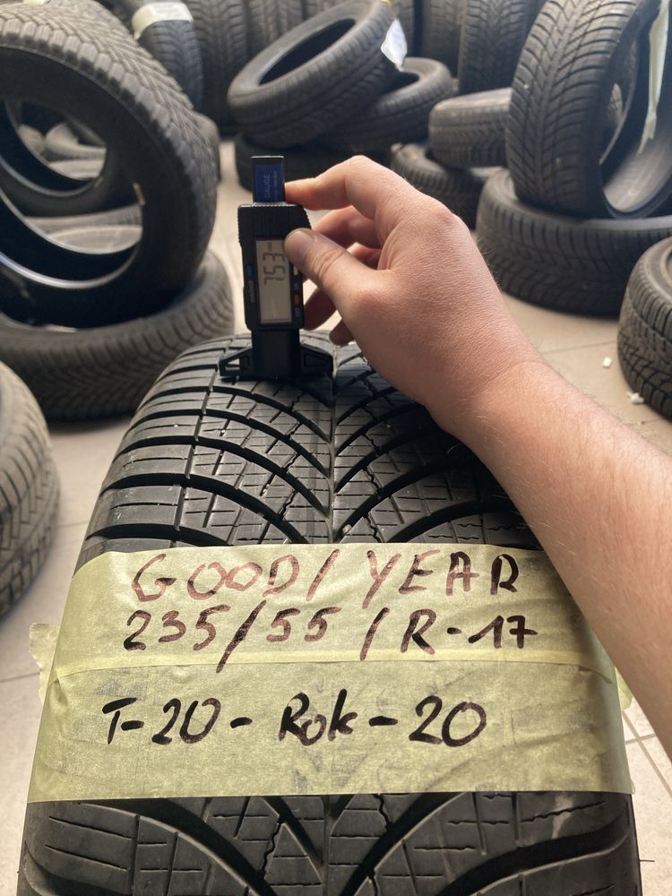 1x goodyear vector 4 seazon gen 3 suv 235/55 r17