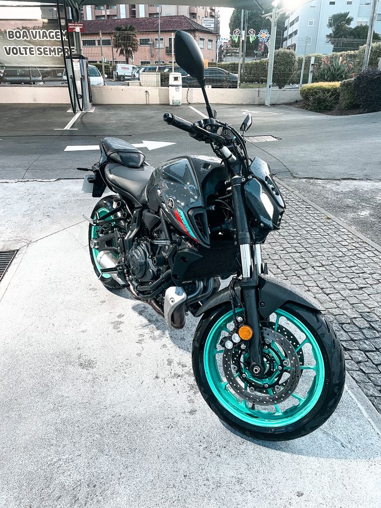 Vendo mt07 cyan storm praticamente nova 54kw