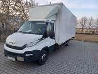 Iveco daily  72C HI-Matic Kontener z windą. Niski przebieg.