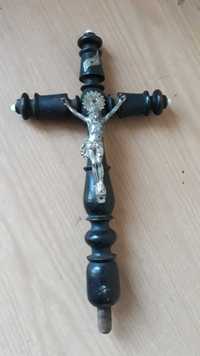 Krzyż  żałobny czarny z XIX w