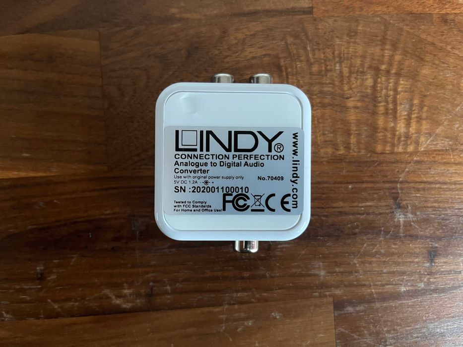 Konwerter analagowo cyfrowy ADC RCAOPT LINDY 70409