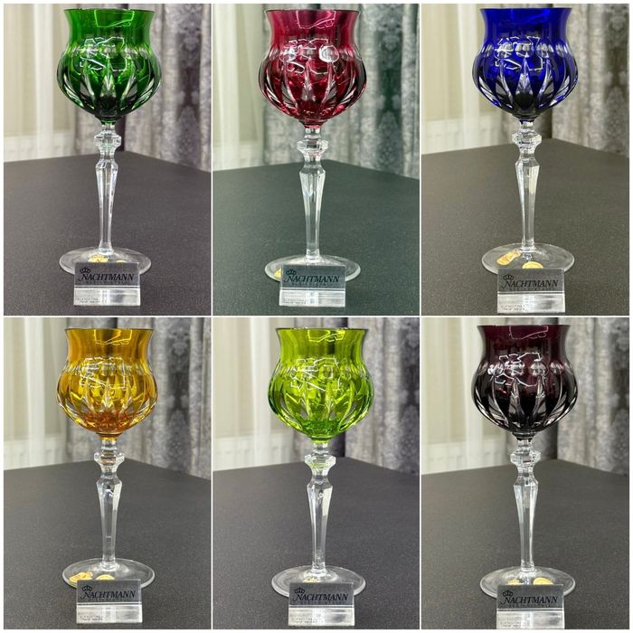 Хрустальные фужеры для вина Nachtmann Marilyn GDR Германия