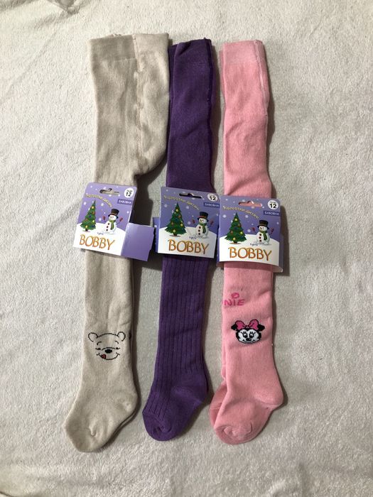 Дитячі махрові колготи