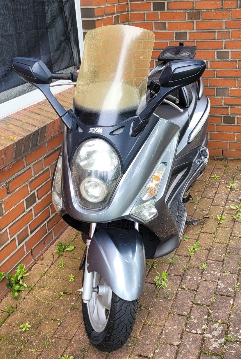 Maxi skuter SYM GTS 250 rok 2005 sprawny świeże opony i olej GIVI Maxi