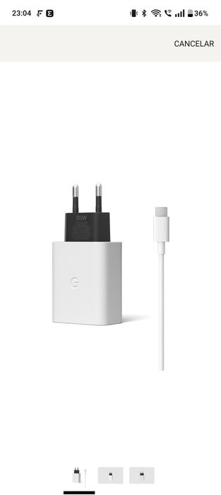 Carregador Google 30W