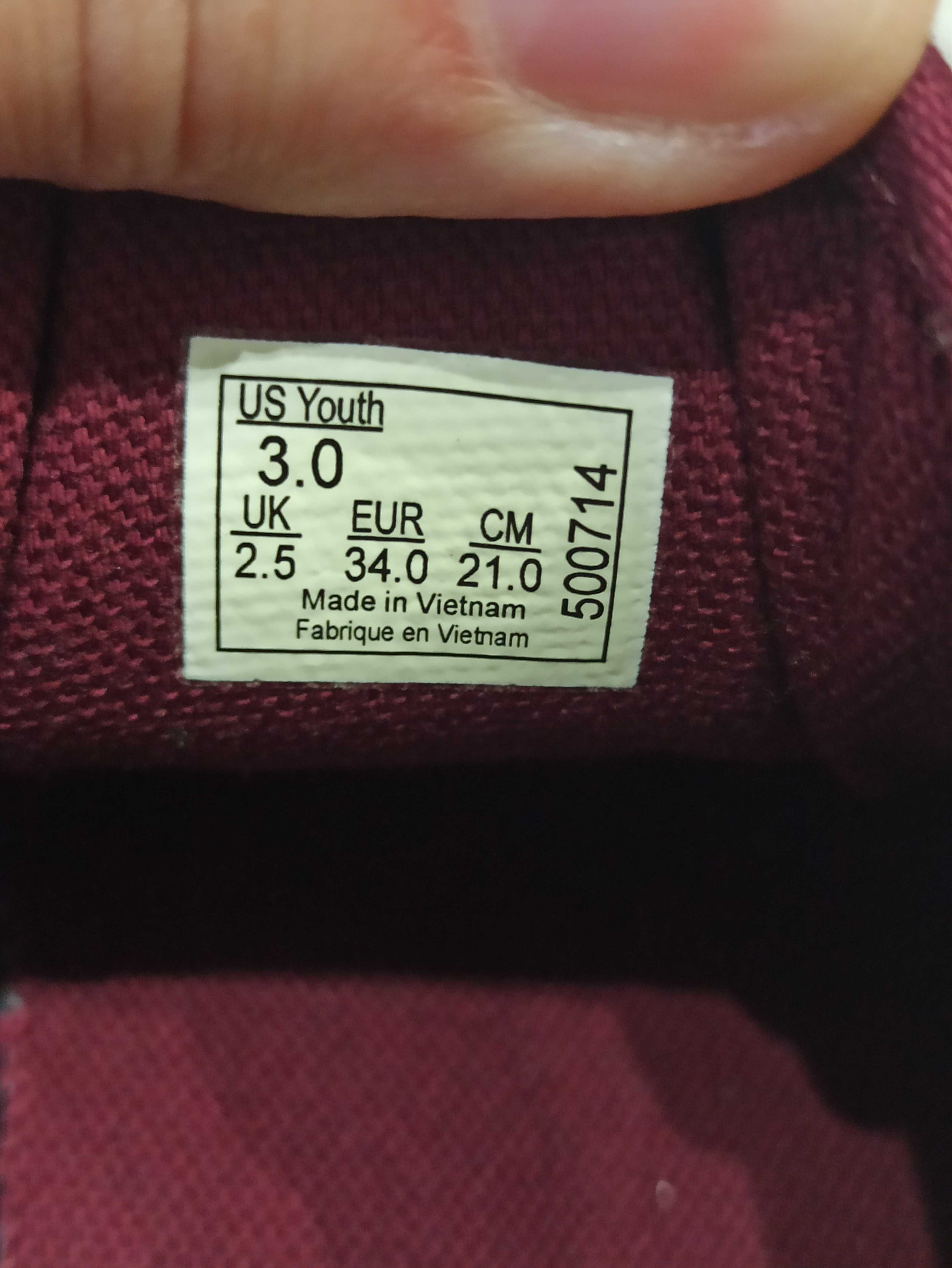Кеди Vans на хлопчика 34р